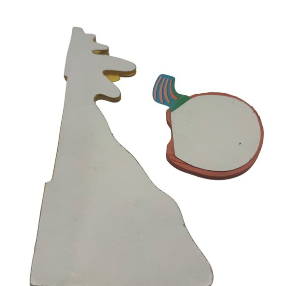 Vintage Honeycomb Paper Pumpkin & Cornstalk Decorations Fall Thanksgiving - Picture 3 of 8